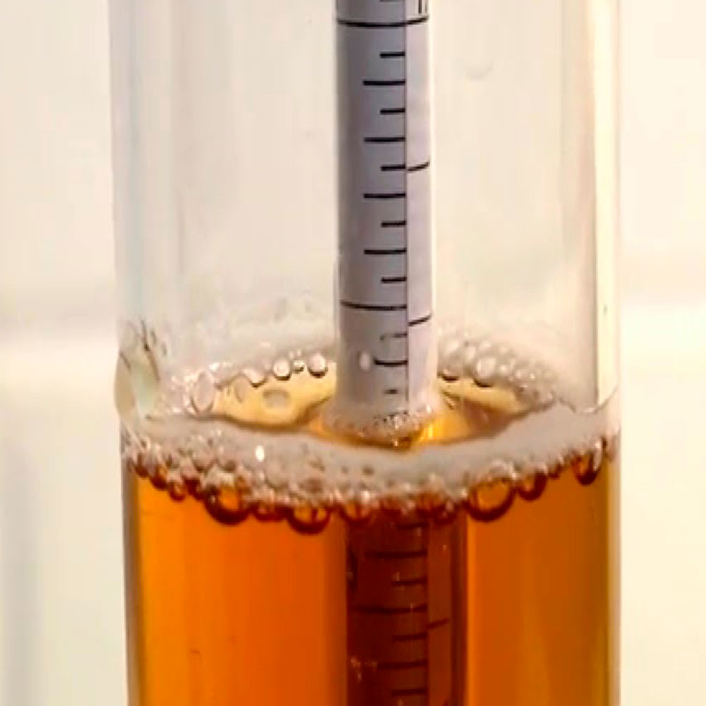 En la elaboración de la cerveza se usan muchos instrumentos, uno de ellos es el densímetro.